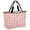 Pink, Orange, Beige, variant on Blue Western Cowboys Beach Bag for Women, Large Breathable Mesh Beach Tote Bag, American Country Boots Horseshoe Sandproof Lightweight Travel Bags for Vacation Picnic Swimming Pool 15.7"x15.7"x9.1"