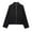 Black, variant on Women's Fall Jackets Solid Long Sleeve Lapel Cropped Zipper With Pocket Streetwear Outwears Jackets