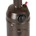 thumbnail image 3 of 10000 BTU Hammered Bronze Tabletop Propane gas Patio Heater, 3 of 4