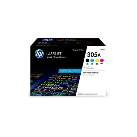 UPC: 0194441726176 | HP Inc. HP 305A(CE305AQ1) Black/Cyan/Mag/Yel Orig LaserJet Cartridges