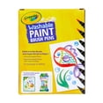 thumbnail image 6 of Crayola No-Drip Paint Brush Pens, Paint Set, 40 Ct, School Supplies, Arts and Crafts, Gift for Kids & Teens, Ages 3+, 6 of 9