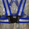thumbnail image 4 of Equipo de Seguridad con Correas Ajustables de Visibilidad para Correr Trotar en Bicicleta Caminar Multicolor Opcional - Azul oscuro Sunnimix Chaleco Reflectante para Hombres, 4 of 8