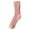 A-Pink2, variant on Yuanlong Womens Socks Winter Warm Solid Color Thick Coral Fuzzy Soft Calf Socks Daily Casual Thermal Mid Cut Socks One Size