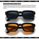 thumbnail image 5 of Gafas de Sol Retro Rectangulares SUNBSR para Hombre y Mujer en Negro, 5 of 8