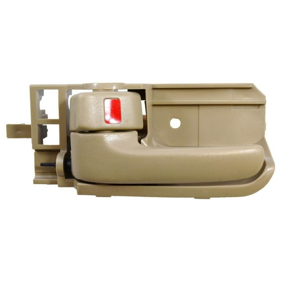 PT Auto Warehouse TO-2567E-LH - Inner Interior Inside Door Handle, Beige/Tan - Driver Side Fits select: 2003-2008 TOYOTA COROLLA, 2005-2013 TOYOTA TACOMA