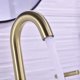 thumbnail image 4 of Piao 2 Handle 8 Inch Brass Bathroom Sink Faucet 3 Hole Widespread With Valve And Cupc Water Supply Hoses, With Overflow, 4 of 4