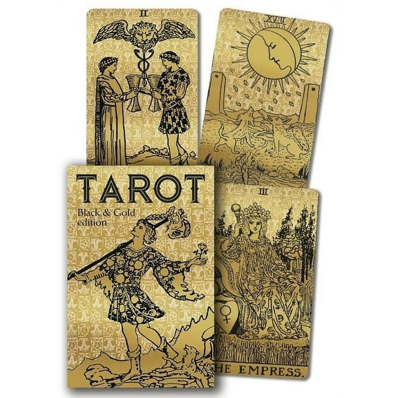 Tarot Black & Gold Edition, (Hardcover)