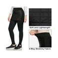 thumbnail image 4 of Little Donkey Andy Women's Lightweight Puffer Sport Skorts Warm Quilted Skirt Outdoors Hiking Running Black XL, 4 of 6