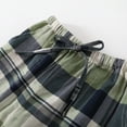 thumbnail image 4 of aidice Lounge Womens Pants Casual Drawstring Elastic Waisted Plaid Loose Homewear Pants with Pockets, 4 of 5
