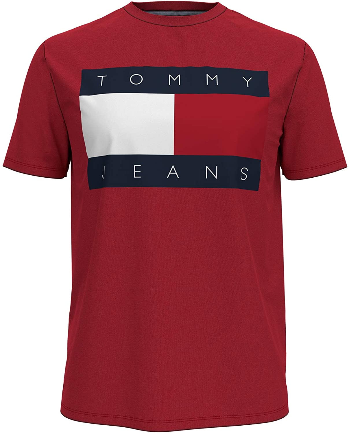 Tommy Hilfiger Men's 3 Pack 100% Cotton Crew Neck T-Shirts, Multi