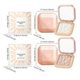 thumbnail image 2 of Fiudx Disco Iluminador, Brillo Compacto de Larga Duración, Fórmula Segura, Disco de Maquillaje de Fácil Aplicación, Iluminador Sin Polvo, Uso Diario, Apto para Todo Tipo de Piel, Diseño Ideal para Vi, 2 of 7