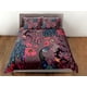 thumbnail image 3 of Peacock Floral Funda Nórdica Colcha Violeta, Dormitorio Juego de Cama Doble, 3 of 4