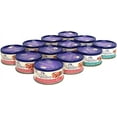 thumbnail image 3 of wellness natural grain free signature selects flaked wet cat food variety pack box - 2 flavors (wild salmon & shrimp) - 2.8 ounces each (12 total cans), 3 of 3