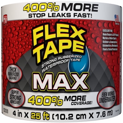 

Swift Response 4 x 25 White Flex Tape Max.