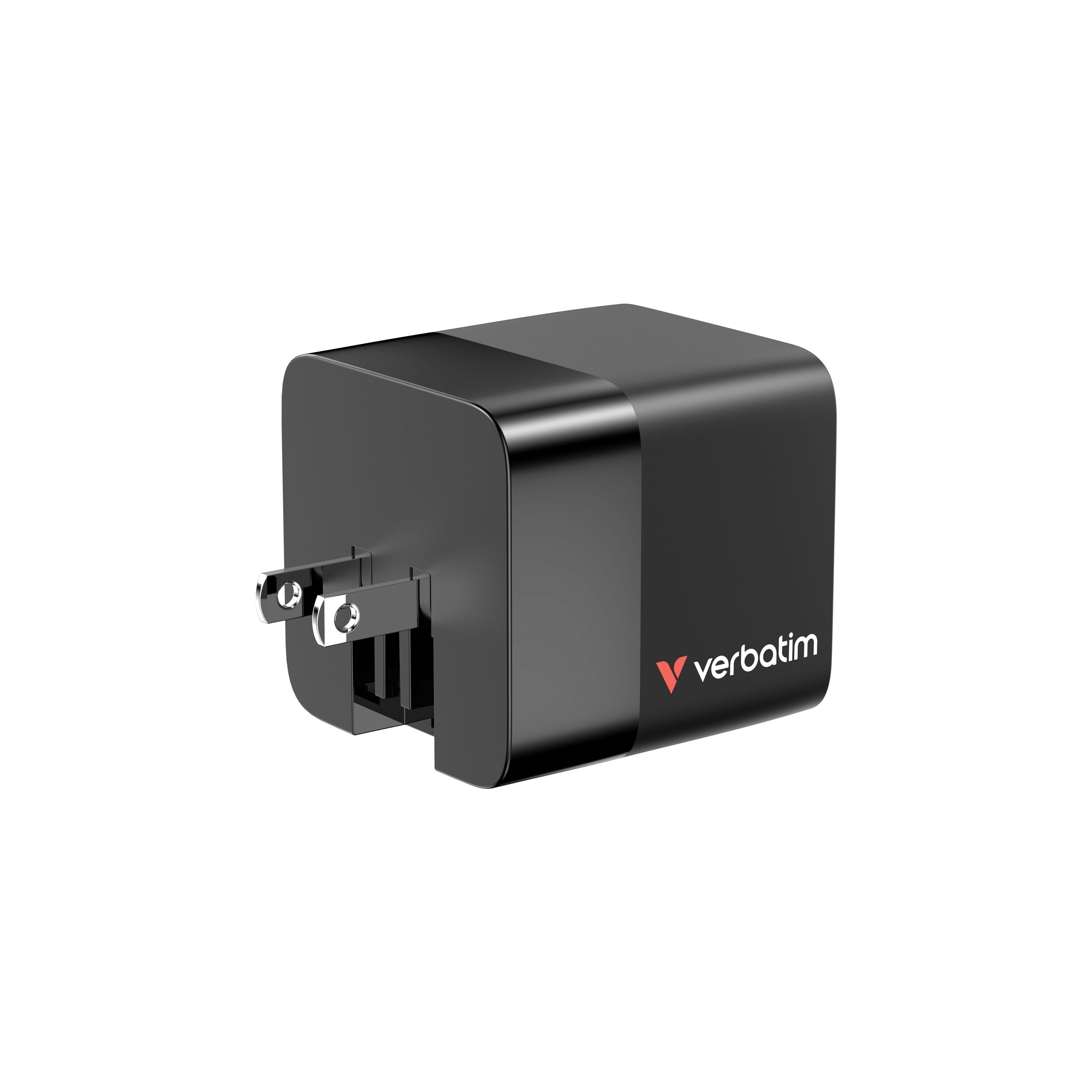 Verbatim GaN Charger 65W Retractable Cable