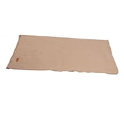 Fleece Sleeping Bag Liner With Zipper, Portable Adult Sleep Sack, Soft and Warm Travel Sheets for Cold Weather, Sleeping Bag Blanket for Hotel Backpacking Camping, Black