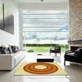 thumbnail image 7 of Ahgly Company Machine Washable Indoor Rectangle Transitional Orange Red Orange Area Rugs, 8' x 10', 7 of 7