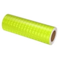 thumbnail image 1 of Unique Bargains Reflective Tape, 8' x 17 Ft Waterproof High Visibility Warning Safety Tape, Fluorescent Yellow, 1 of 6