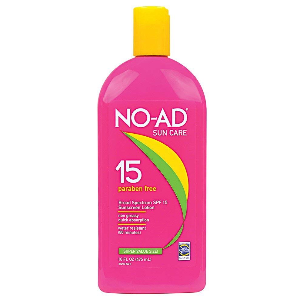 NOAD Sunscreen Lotion, SPF 15 16 oz