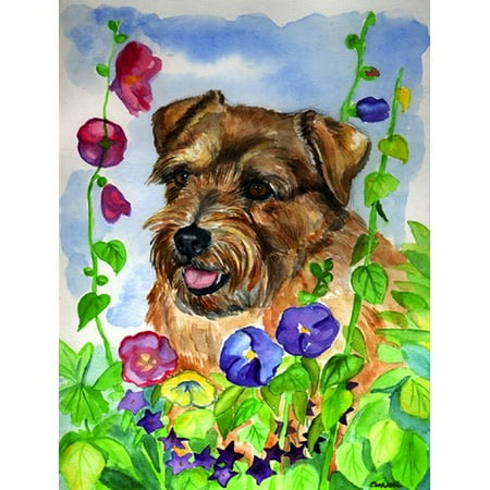Caroline's Treasures Norfolk Terrier 2-Sided Garden Flag