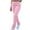 Pink, variant on Wlynlyn Fleece Lined Sweatpants for Women Drawstring High Waisted Active Joggers Winter Warm Trousers Size XL