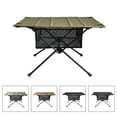 thumbnail image 3 of Folding Table Portable Storage Net Shelf Bag Stuff Kitchen Rack Camping Barbecue For Picnic O8O4, 3 of 6