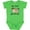Apple Green, variant on My Titi Loves Me with Sloth and Hearts Boys or Girls Baby Bodysuit