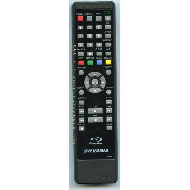 SYLVANIA NB804UD (p/n NB804UD) BluRay DVD Player Remote Control (new