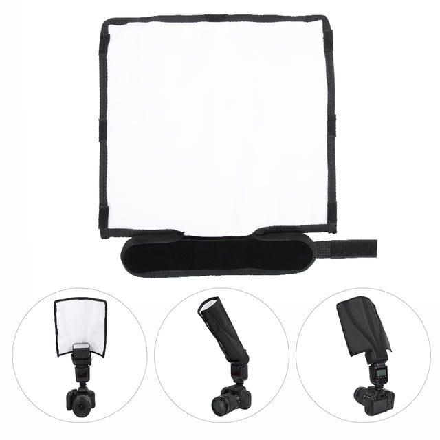 Reflector de fotografía Softbox Bling Bling Con flash plegable universal suave alta capacidad