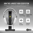 thumbnail image 5 of Corsair HS80 RGB USB Premium Gaming Headset with Dolby Audio 7.1 Surround Sound (Broadcast-Grade Omni-Directional Microphone, Memory Foam Earpads, High-Fidelity Sound, Durable Construction) White, 5 of 18