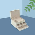 thumbnail image 4 of Organizador de 3 capas con Caja grande para regalo Gemelos Chica Hugo Caja de almacenamiento de joyas, 4 of 7