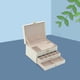 thumbnail image 4 of Organizador de 3 capas con Caja grande para regalo Gemelos Chica Hugo Caja de almacenamiento de joyas, 4 of 7
