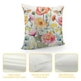 thumbnail image 4 of COMIO  Throw Pillow Covers Wild Flowers - Botanical Spring Floral Butterfly Colorful Decorative Pillow Case for Sofa Couch Bedroom Living Room Car Home Decor Summer Pillowcase., 4 of 5