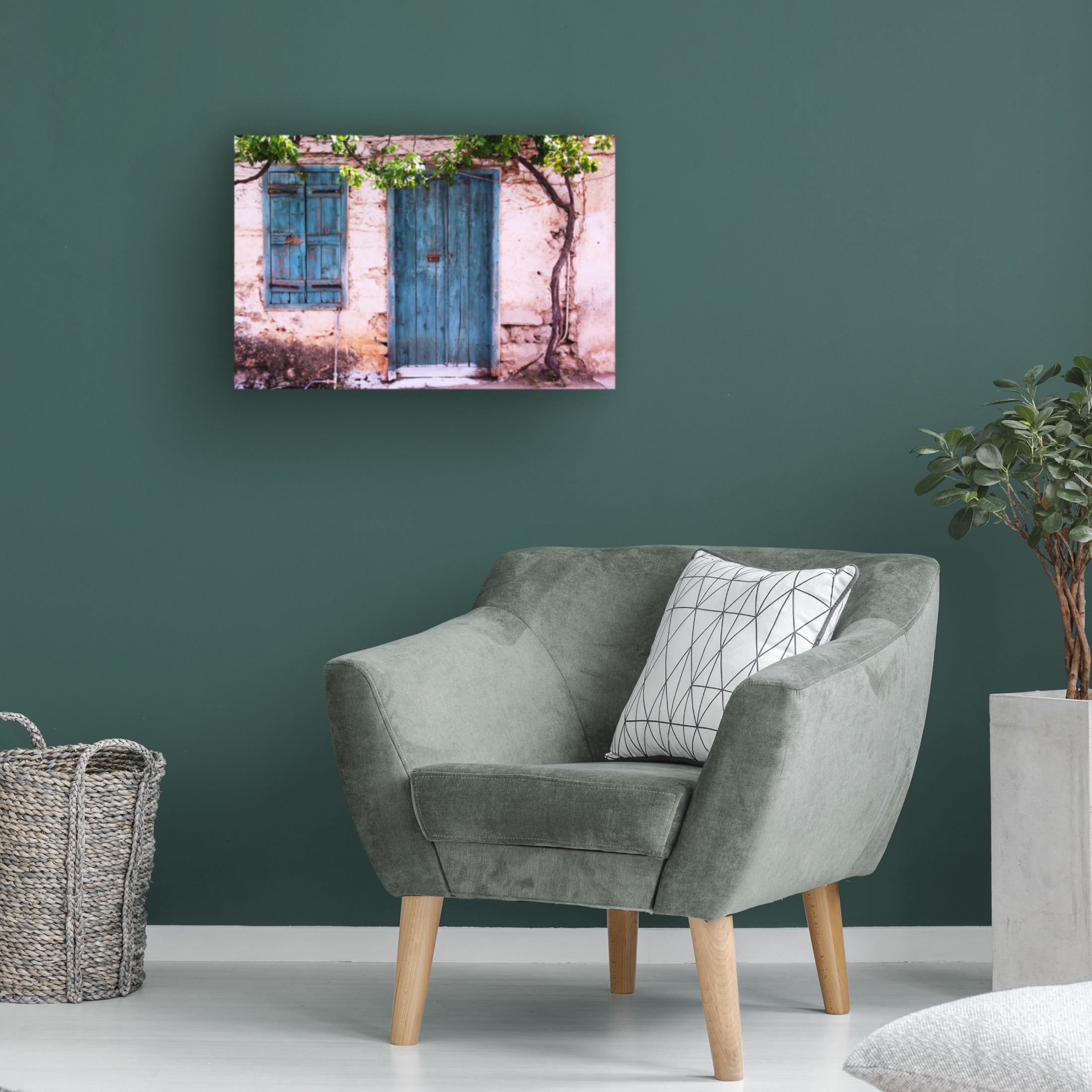 Canvas Wall Art - Igor Shrayer 'Forsaken House Ii' Wall Art for Living Room, Bedroom, or Office Décor by Trademark Fine Art - 24 x 16 Inches