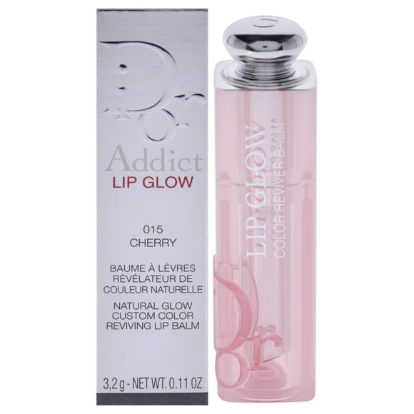 Dior Addict Lip Glow Reviving Lip Balm 015 Cherry 0.11oz/3.2g New With Box
