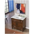 thumbnail image 2 of Elegant Lighting VF-1047-VW Windsor 36" Free Standing Single Basin Vanity Set - Brown, 2 of 7