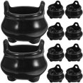 thumbnail image 1 of 10pcs Miniature Witch Cauldron Mini Cauldron Model Halloween Mini Cauldron Kettles, 1 of 2