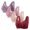 Purple, variant on Cavosen Plus Size Push up Bra Plus Size Wireless Bras Push Up Full Coverage Stretch Bralettes Wide Straps Breathable Casual Underwear