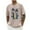 Beige, variant on Men's Oversized T-Shirts Summer Casual Crew Neck Short Sleeve Palm Tree Print Graphic Tees Holiday Beach Hawaiian Shirts (Regular or Big & Tall)