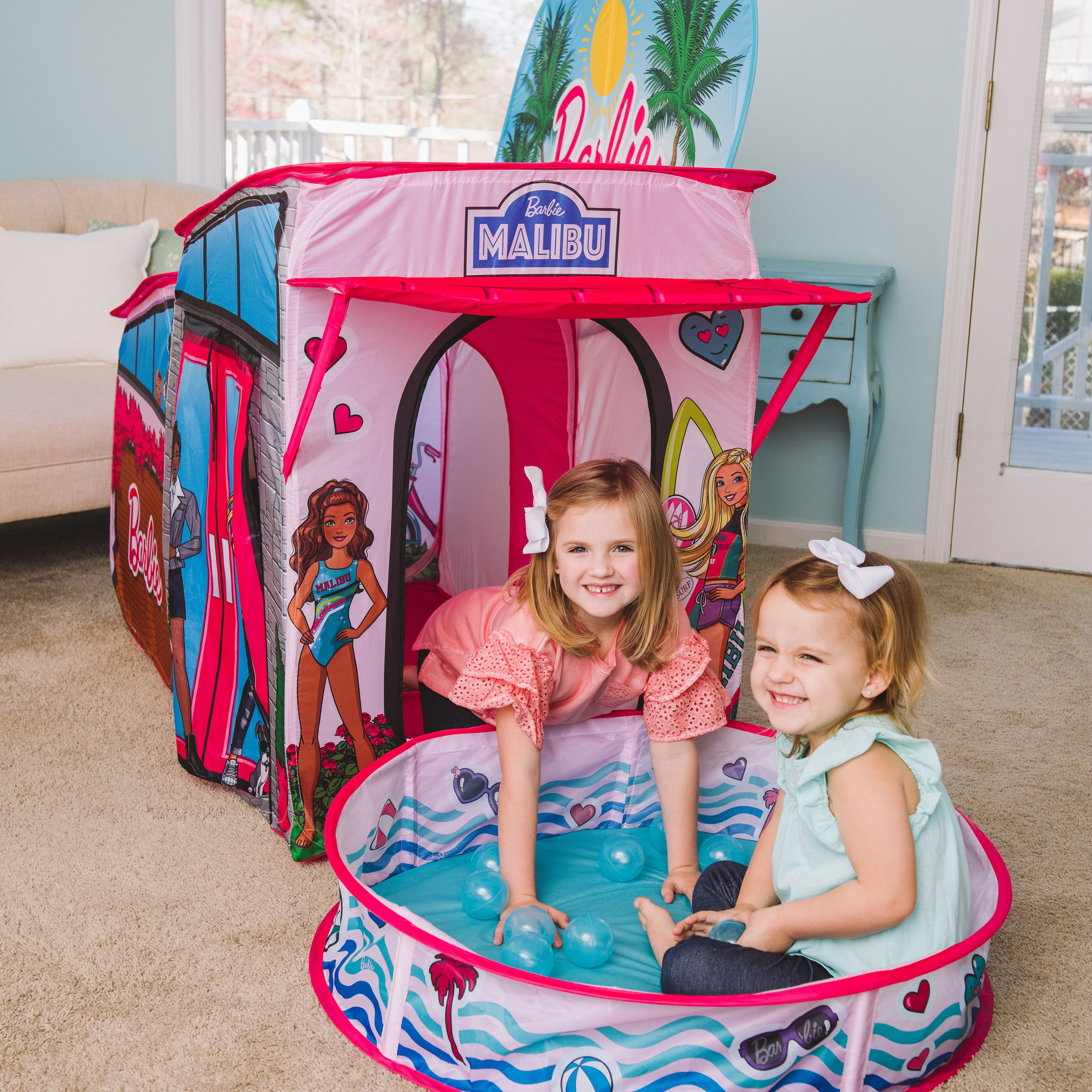 Sunny Days Barbie Dream Camper Pop Up Play Tent, 1 ct - Kroger