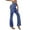 F-Blue, variant on Rinsvye Women's Water Ripple Yoga Pants with Pockets for Women Tall Casual Pants Flared Pants Baggy Yoga Pants Women Fitness Yoga Pants