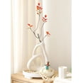 thumbnail image 4 of Modern White Ceramic Vase, Home Decoration Aesthetics, Bohemian Decorative Vase, Bouquet PAMPAS Grass, Living Room Bedroom Kitchen Minimalist Decoration, 4 of 14