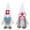 A, variant on EUDIDV Xmas Decoration Ornaments Christmas decoration nurse Santa Claus faceless doll ornament gift Christmasdoll Christmas Figurines