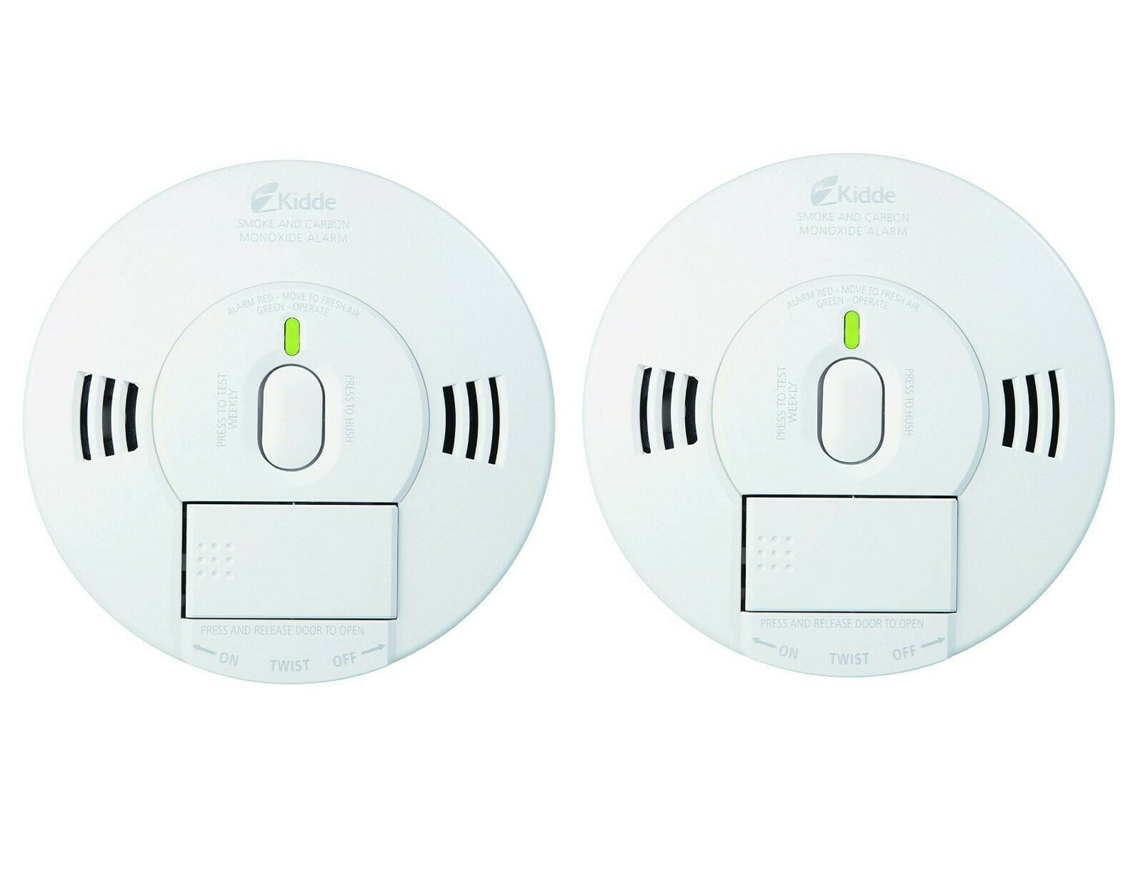 Kidde Smoke & Carbon Monoxide Detector, Hardwired, Interconnect