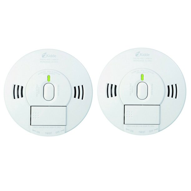 Kidde Smoke & Carbon Monoxide Detector, Hardwired, Interconnect