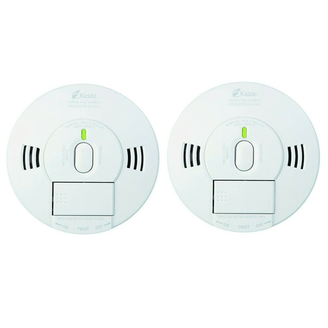Kidde Smoke & Carbon Monoxide Detector, Hardwired, Interconnect