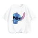 thumbnail image 3 of 2024 Nueva camiseta de Stitch Anime Verano Múltiples camisetas de algodón de moda para niños Cuello redondo Casual Manga corta Estampado Camisón, 3 of 5