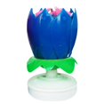 thumbnail image 1 of Musical Lotus Flower Cake Candles Double Rotating Musical Candles Opens Spins And Plays Cake Decoration For Birthday Party-HAPDEN, 1 of 2