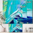 thumbnail image 2 of Designart - Huile sur Toile Composition Texturée IX - Modern & Contemporary Wall Art Print, 2 of 2