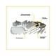 thumbnail image 4 of Juego de herramientas DEWALT Mechanics de 84 piezas con trinquetes de 72 dientes, 4 of 7